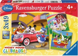 Puzzle RAVENSBURGER LA CASA DI TOPOLINO 3×49 pezzi
