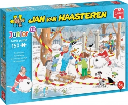 Puzzle JUMBO Jan van Haasteren Junior: Pupazzo di neve 150 pezzi
