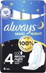 Always Classic Night Maxi assorbenti igienici 6 pz