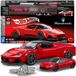 Hot Wheels set di costruzione Maserati MC20 1:32 – 250 pezzi