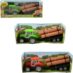 Trattore con rimorchio a inerzia