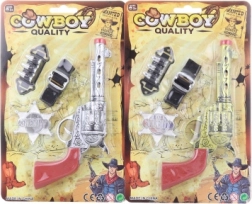 Set da sceriffo – pistola western con distintivo e cintura per bambini