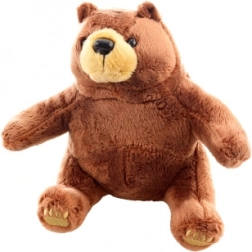 Orsetto di peluche marrone 18 cm