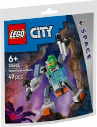 LEGO City mech scientifico spaziale