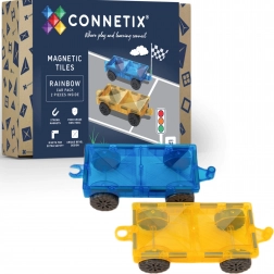Connetix Rainbow Car Pack telai magnetici – 2 veicoli