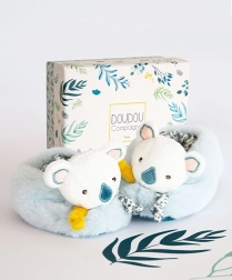 Set regalo Doudou - Set delle prime scarpine con sonagli