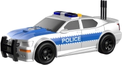 Auto della polizia con effetti luminosi e sonori, 15,5 cm