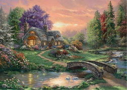 Puzzle Rifugio del mio amore 1000 pezzi