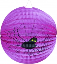 Lampion di Halloween ragno 25 cm