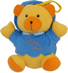 Orsetto di peluche con carillon Baby Mix, blu