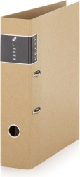 Registratore a leva A4, laminato, dorso 7 cm, KRAFT nature