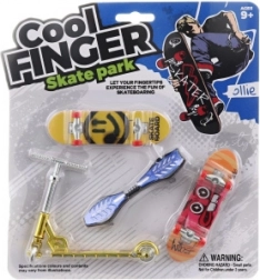 Set fingerboard con monopattino per ragazzi