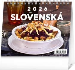 Calendario da tavolo Cucina Slovacca 2026