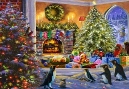 Puzzle Bluebird Uno sguardo magico al Natale 500 pezzi