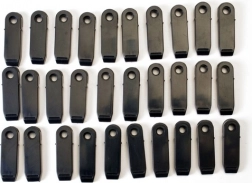 ganci per base per piste elettriche Carrera Evolution, Digital 132 e Digital 124