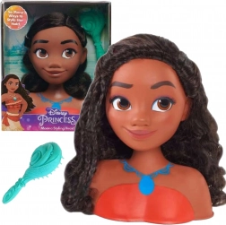 Testa per acconciature DISNEY PRINCESS VAIANA (MOANA) con spazzola