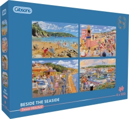 Puzzle GIBSONS Al mare 4×500 pezzi