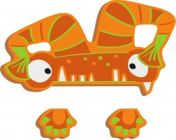 Piccola zampa ABC Mostriciattolo