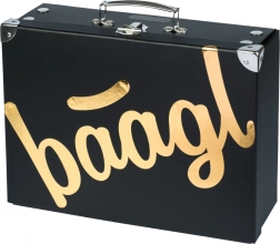 Valigetta scolastica pieghevole Gold con ferramenta Baagl