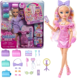 Barbie Dream Besties Get Ready With Me Malibu bambola alla moda con accessori