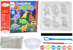 Set creativo per creare magneti dinosauri