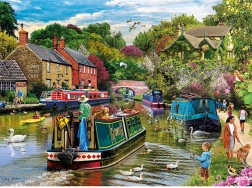 Puzzle Gibsons Relax al fiume 1000 pezzi