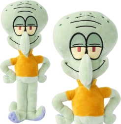 Pupazzo di peluche Squidward dalla serie SpongeBob, 33 cm