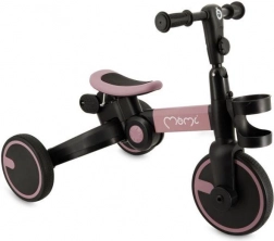 MoMi FILO 3in1 bicicletta senza pedali, triciclo e bici balance – rosa