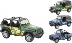 Auto militare in metallo 11 cm