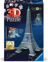 Puzzle 3D luminoso Torre Eiffel – 224 pezzi RAVENSBURGER