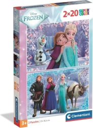 Clementoni puzzle Frozen 2×20 pezzi