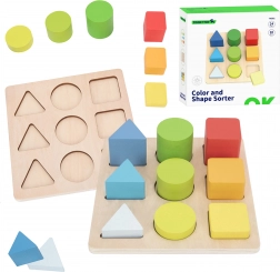 Tooky Toy puzzle educativo – forme geometriche