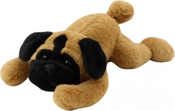 Carlino di Peluche Disteso 40 cm