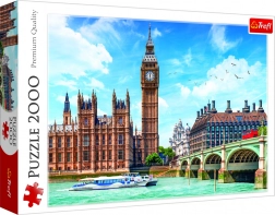 Puzzle 2000 pezzi – Big Ben e ponte di Westminster, Londra – Trefl