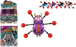 ragno rampicante per vetro 8 × 6 cm, plastica, 4 colori