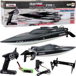 Barca a motore da corsa FT011 con telecomando