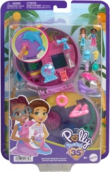 Polly Pocket Aquarium del Delfino Set di Gioco Compatto