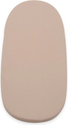 Lenzuolo in cotone per passeggino 35×75 cm cappuccino