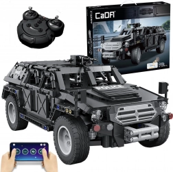 Set di costruzione CADA fuoristrada RC Fierce Warrior SUV, 561 pezzi, Dual Mode