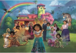 Puzzle Encanto: Famiglia SUPER 104 pezzi