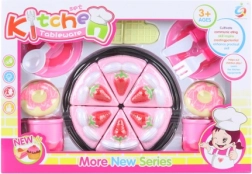 Set per tagliare la torta con stoviglie per bambini