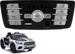 Pannello musicale per auto elettrica Mercedes-AMG SL500 polizia