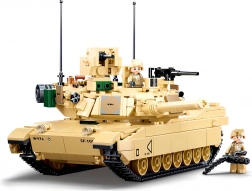 Sluban ModelBricks carro armato da battaglia M1A2 Abrams set di costruzione