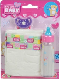 NBB set biberon, ciuccio e pannolino per bambole