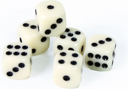 Set di dadi da gioco - 6 pezzi