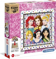 CLEMENTONI Puzzle Frame Me Up Principesse Disney 60 pezzi