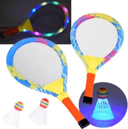 Racchette da badminton luminose per divertimento