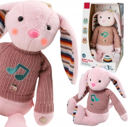 Coniglietto di peluche interattivo Wooppy con suoni e luci