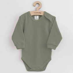 body neonato in cotone New Baby verde
