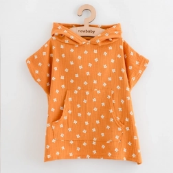 Poncho in mussola per bambini New Baby Feeling Animal XS 35 cm